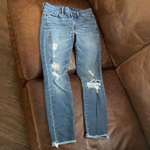 ABERCROMBIE & FITCH Harper Ankle Jeans 24/00s